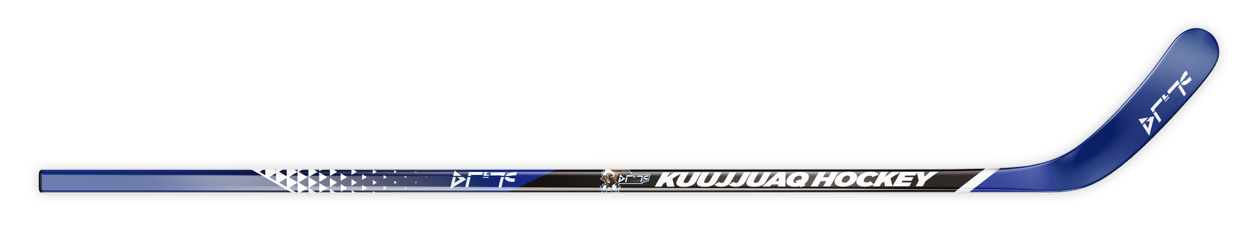 Kuukkuak branded hockey stick.